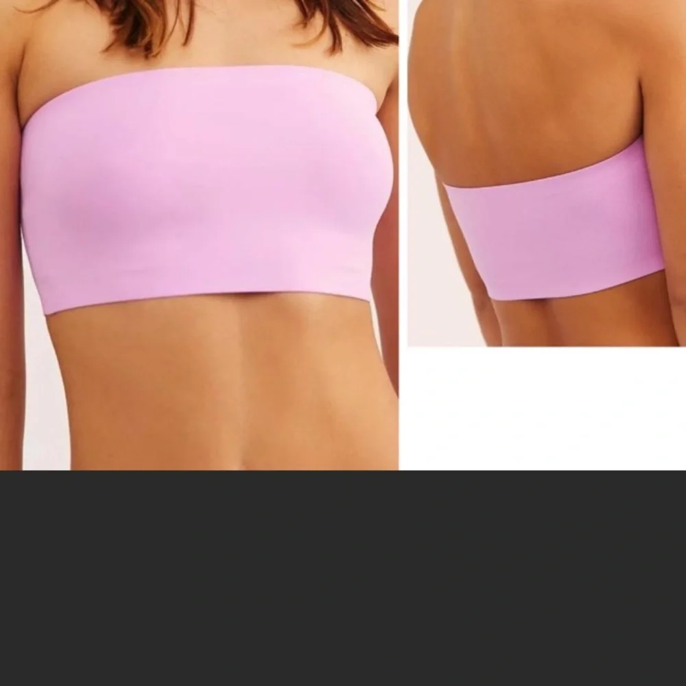 FREE PEOPLE Pink Nina Bandeau Small BNWT - Picture 2 of 3